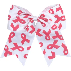 Pink Ribbons Breast Cancer Awareness Bow