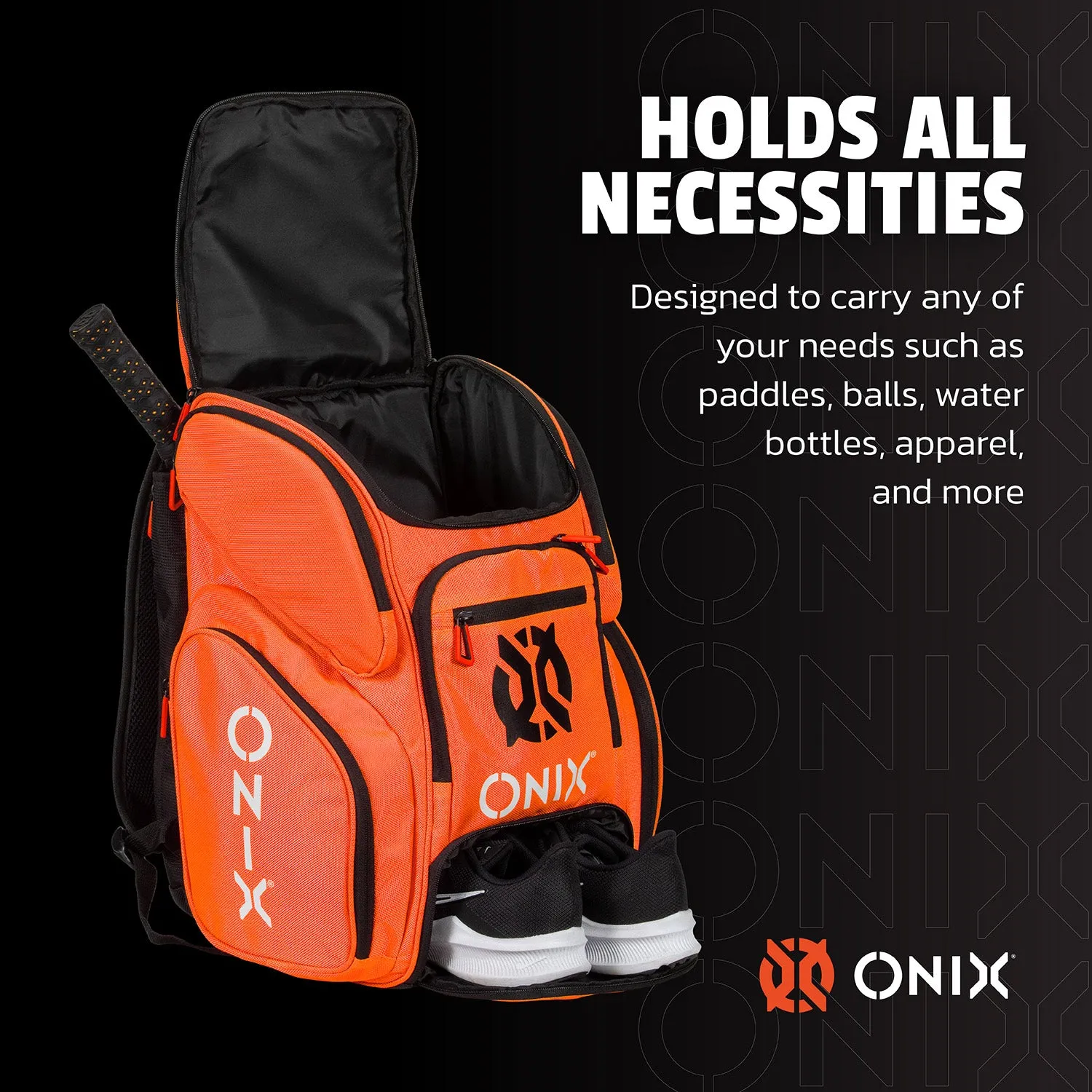 Pro Team Orange Pickleball Backpack