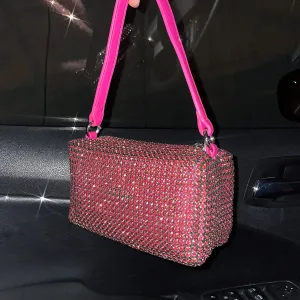 Raspberry Bling Mini Bag