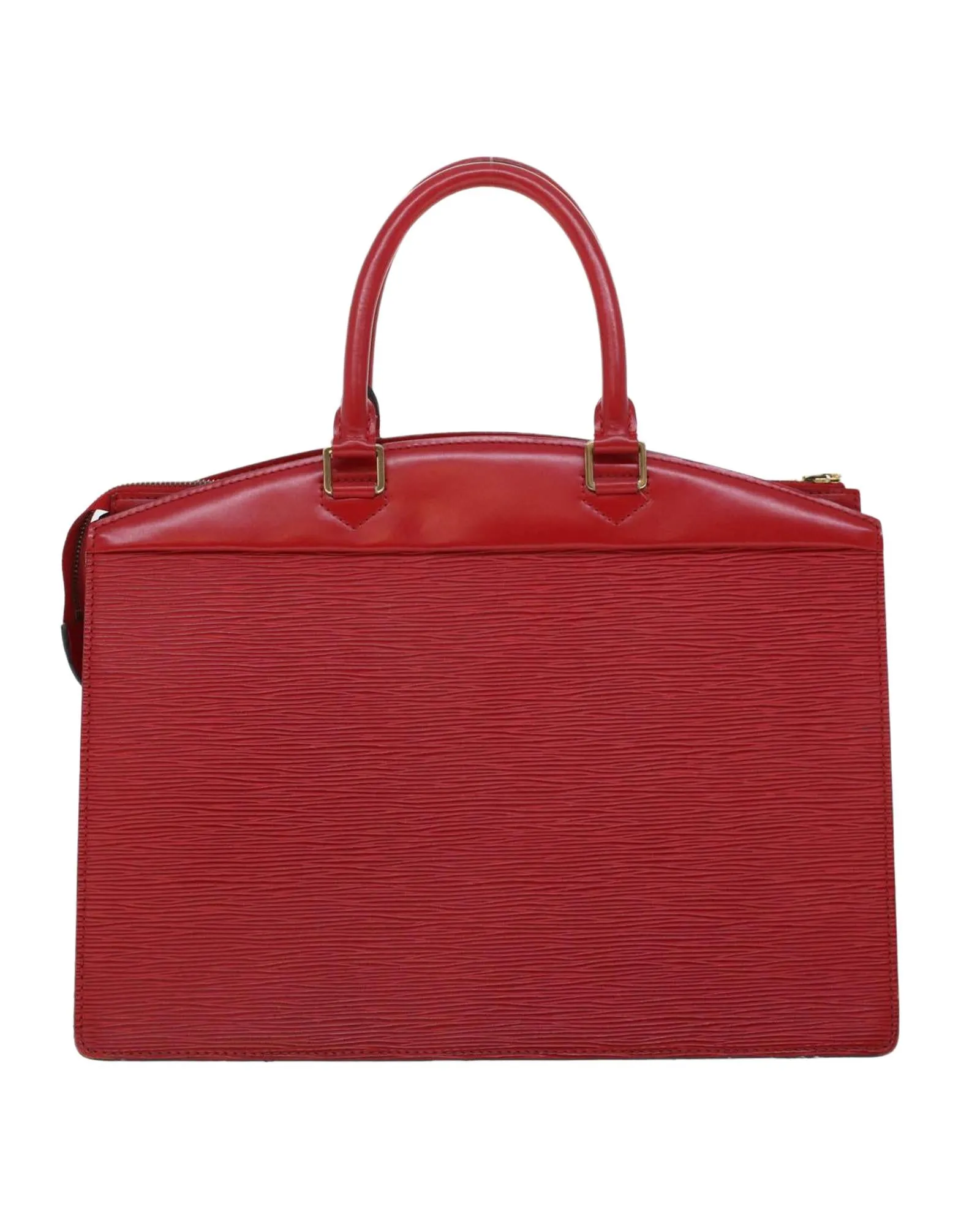 Red Epi Leather Riviera Hand Bag