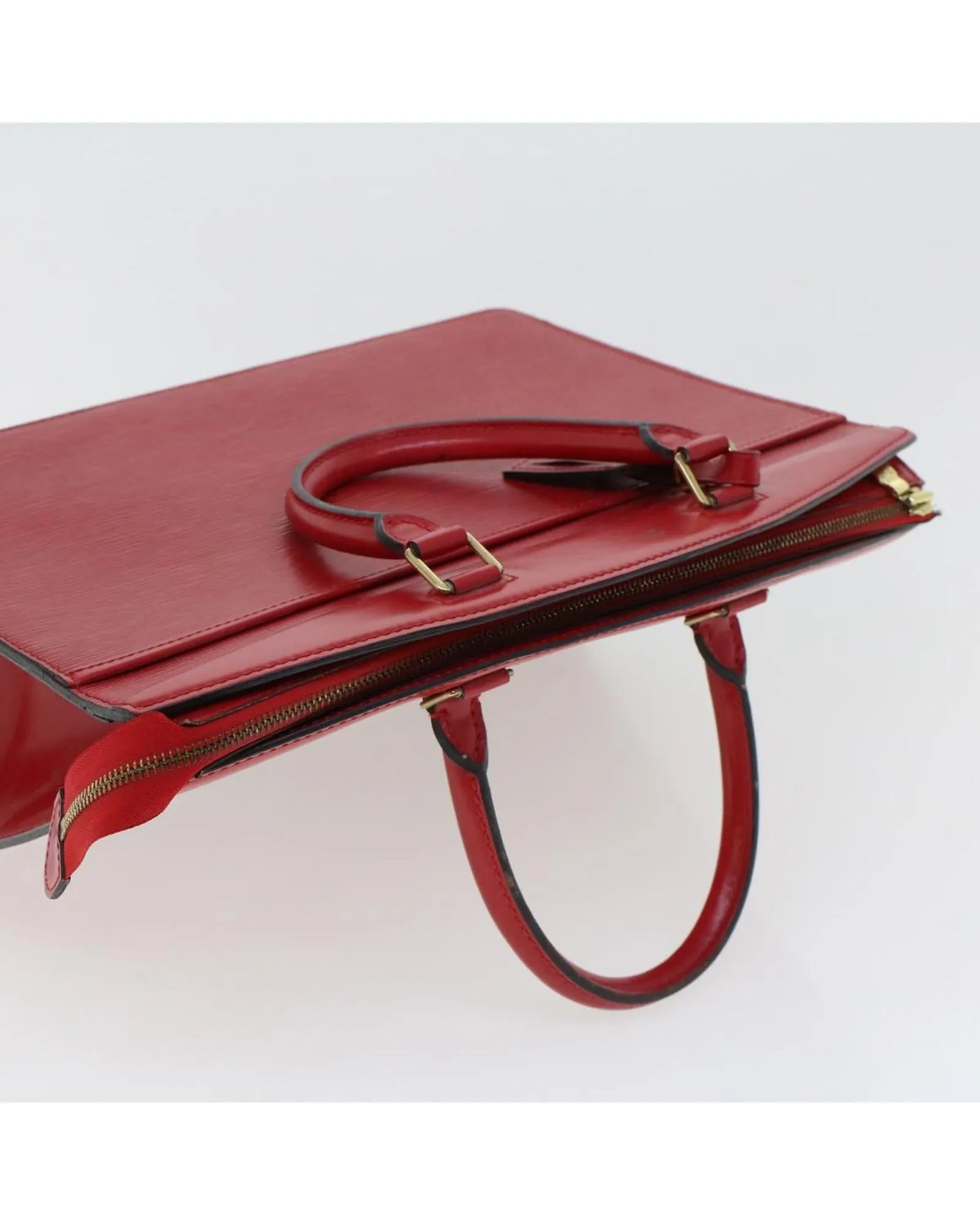 Red Epi Leather Riviera Hand Bag