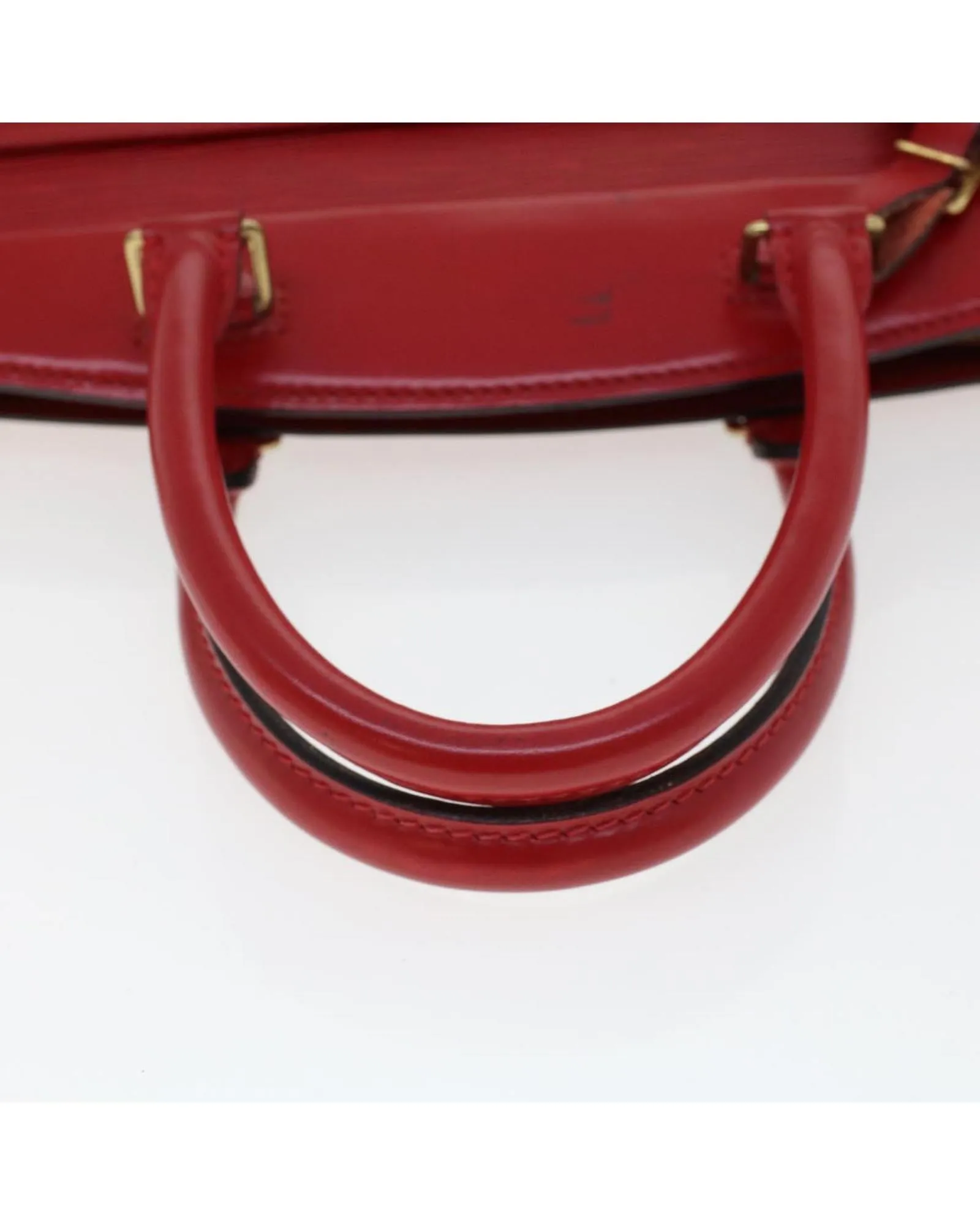 Red Epi Leather Riviera Hand Bag