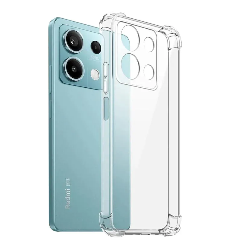 Shockproof Silicone Case For Xiaomi Redmi Note 13 12 12S 12T 11 11T 11S 10 10S Pro Plus Pro  4G 5G Clear Soft Ultra Thin Shell