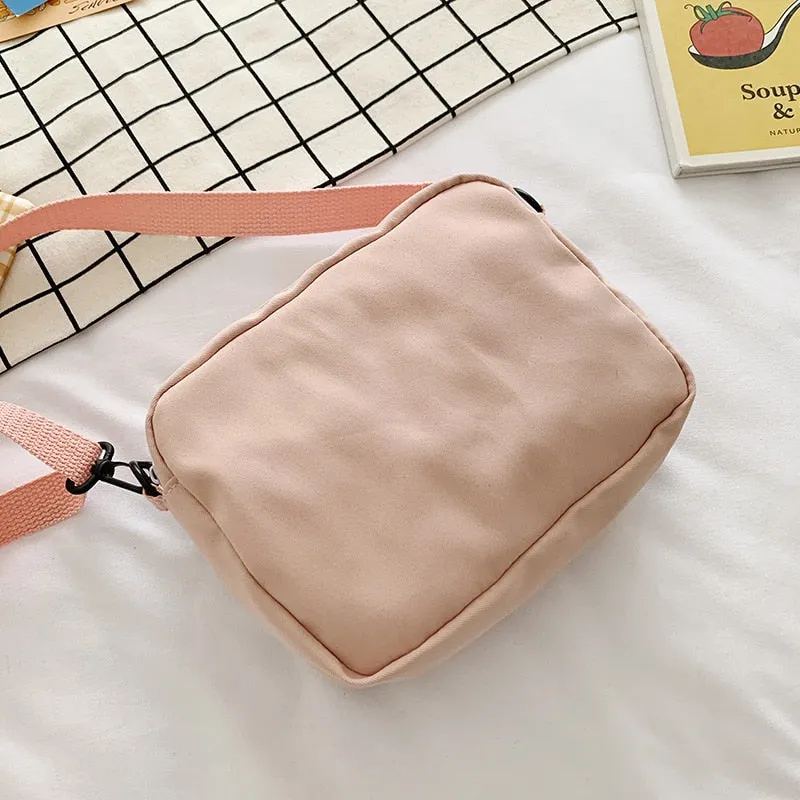 Wenkouban  New Lovely Small Bag Women Nylon Bag Girls Crossbody Bags Women Bolsa Feminina Shoulder Bag Mobile Phone Bag Mini Bags Sac