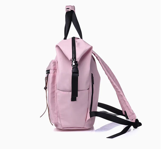 Women's Casual Nylon High Capacity Waterproof Backpack